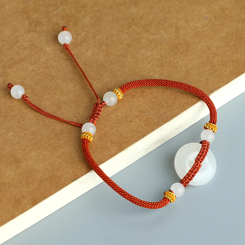 Jade Said Hetian Jade Bracelets Unisex White Jade-1
