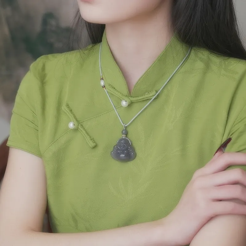 Jade Said Pendants Green Jade Women's-2