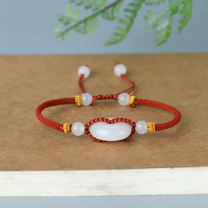 Jade Said Hetian Jade Bracelets Unisex White Jade-2