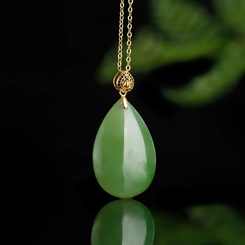 Jade Said Hetian Jade Pendants Jasper Women's-1