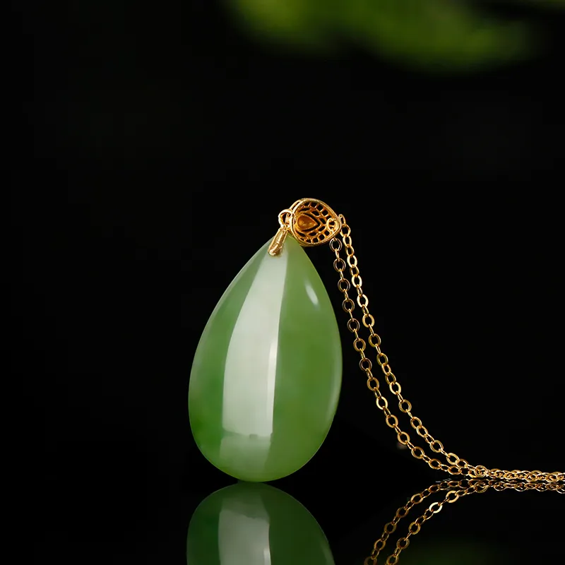 Jade Said Hetian Jade Pendants Jasper Women's-2