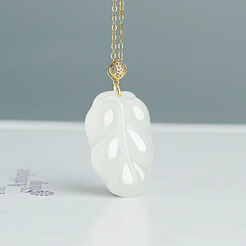 Jade Said Hetian Jade Hetian Jade Pendants Women's White Jade-1