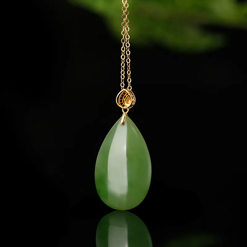 Jade Said Hetian Jade Pendants Jasper Women's-3