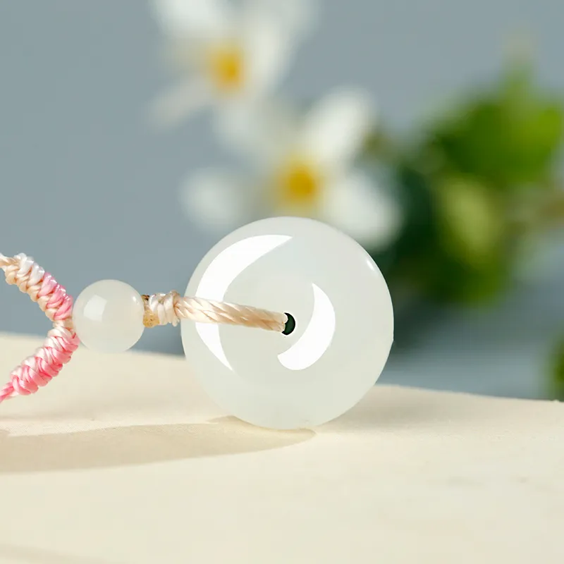 Jade Said Necklaces White Jade Women's-3