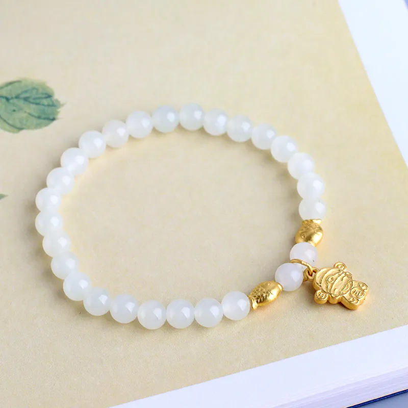 Jade Said Bracelets White Jade Women's-1