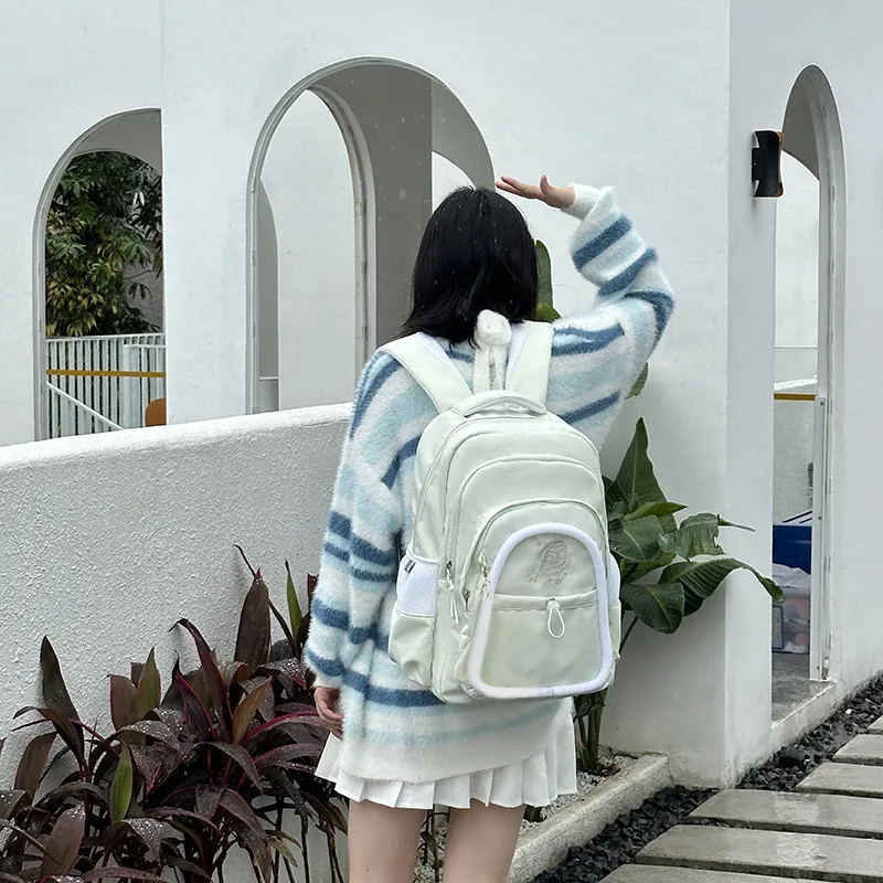 NOT ME Nylon Backpack Regular Unisex Multicolor-9