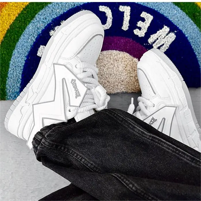 KARLIE KELLER Low Top Casual Shoes Men's White-1