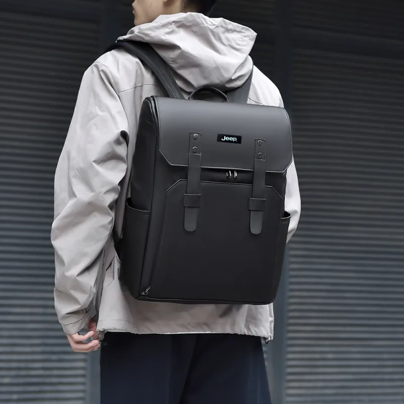 Jeep Nylon Backpack Men's Multicolor-2