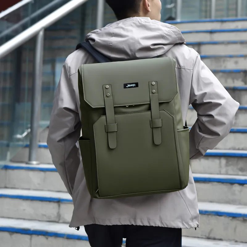 Jeep Nylon Backpack Men's Multicolor-9