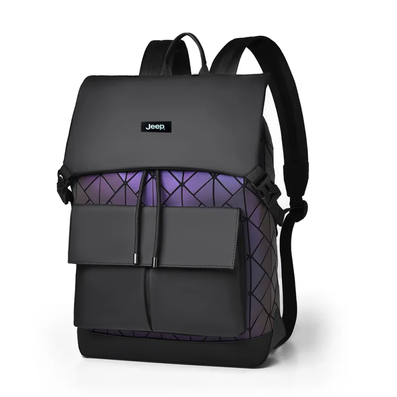 Jeep Nylon Backpack Regular Unisex Multicolor-1