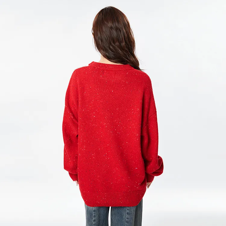 Katie Ermilio Sweater Women's Red-2
