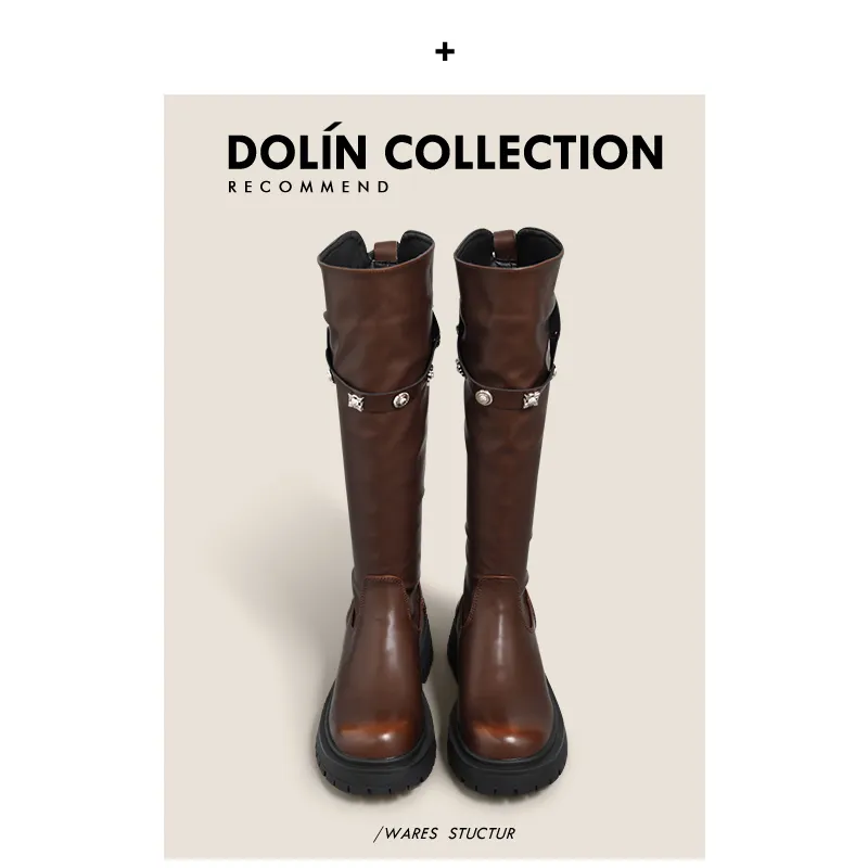 DOLIN COLLECTION Knee high Boots 4.5cm Women's-5