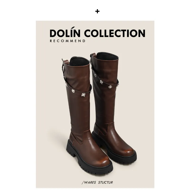 DOLIN COLLECTION Knee high Boots 4.5cm Women's-6