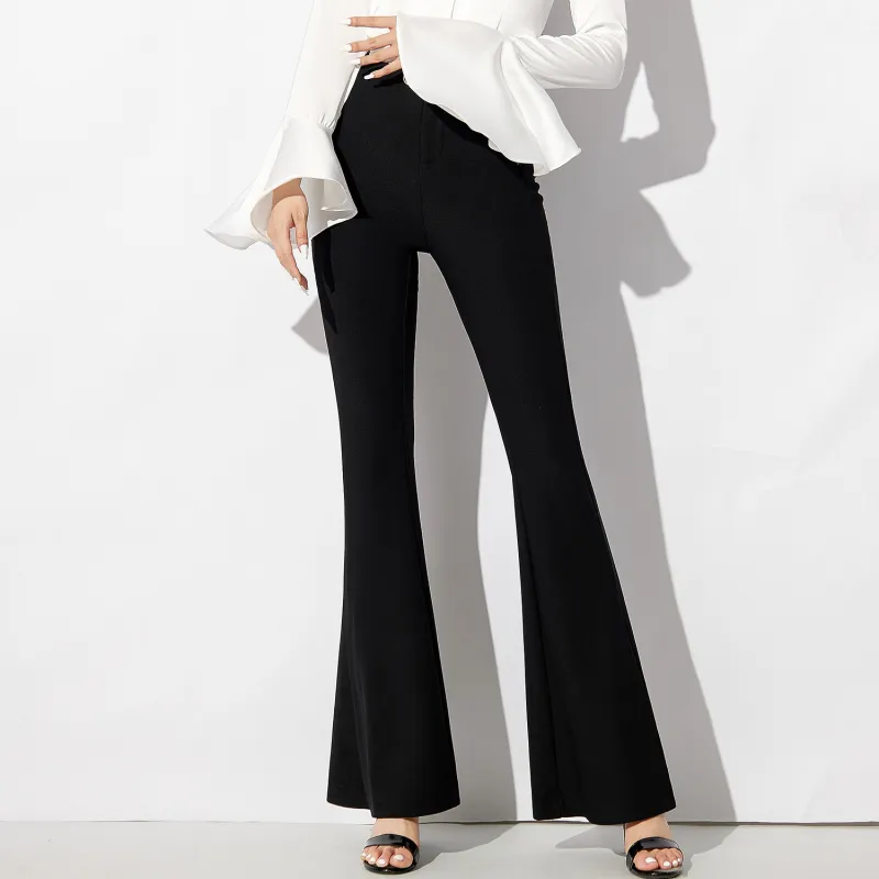 AUI Casual Pants Women's Black-3