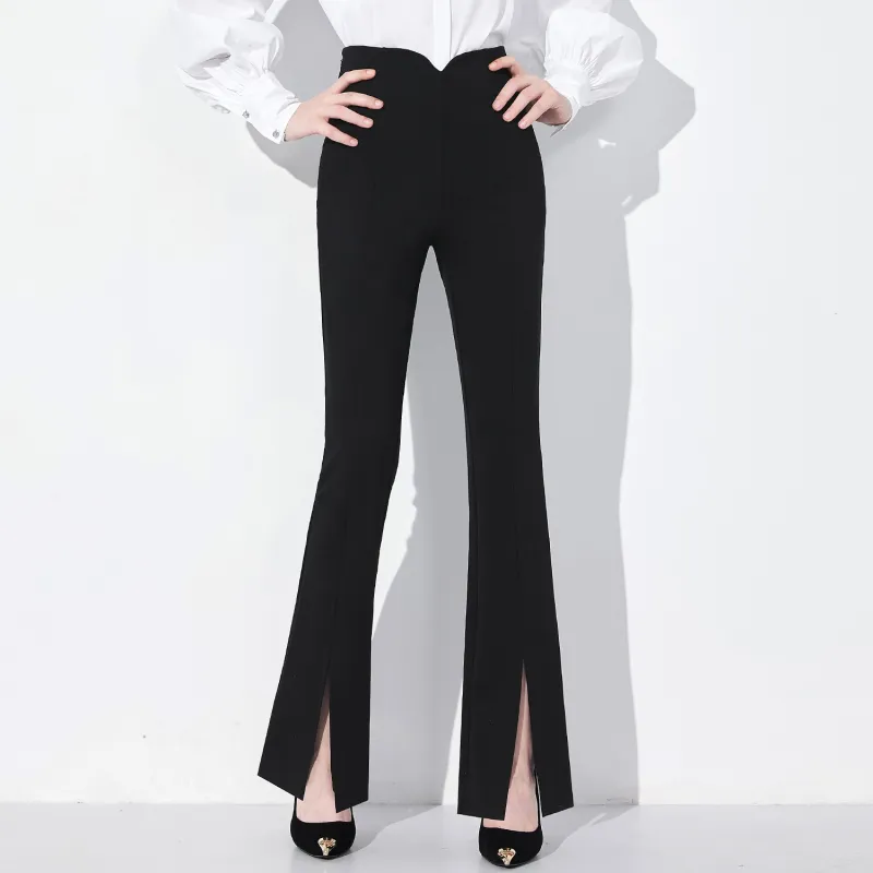 AUI Casual Pants Women's Black-4