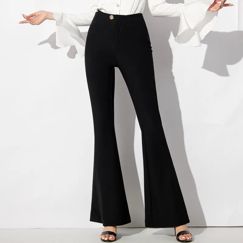 AUI Casual Pants Women's Black-2