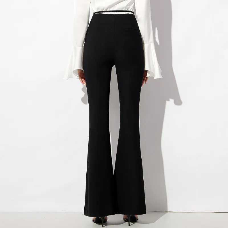 AUI Casual Pants Women's Black-4