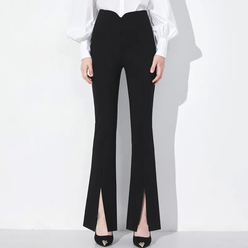 AUI Casual Pants Women's Black-2