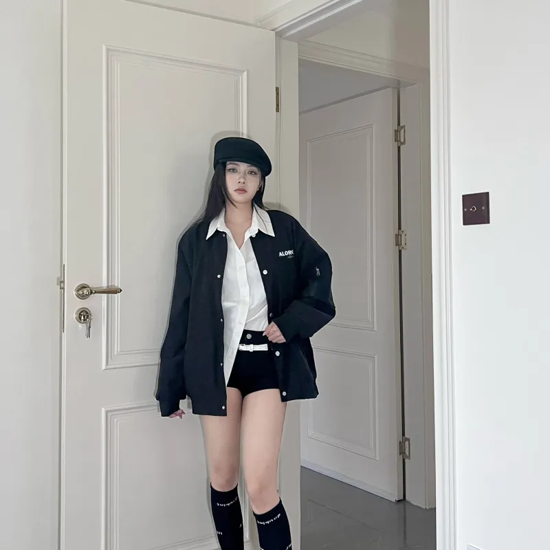 ALORGEEK Baseball Jacket Unisex-5
