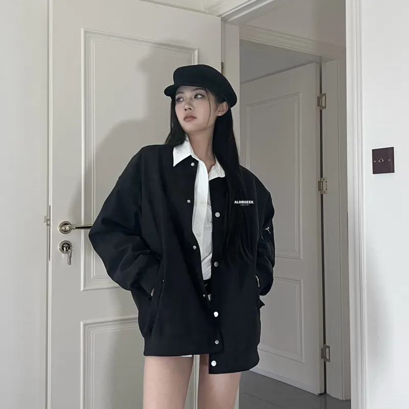 ALORGEEK Baseball Jacket Unisex-2