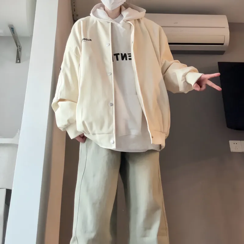 ALORGEEK Baseball Jacket Unisex-8