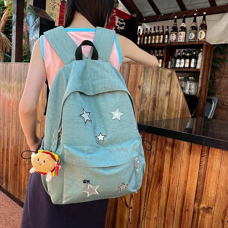 Barang Bear Nylon Backpack Unisex Multicolor-2