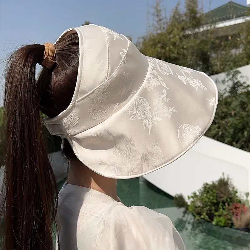 RX UVCUT Polyester Sun Protection Hats Unisex-2