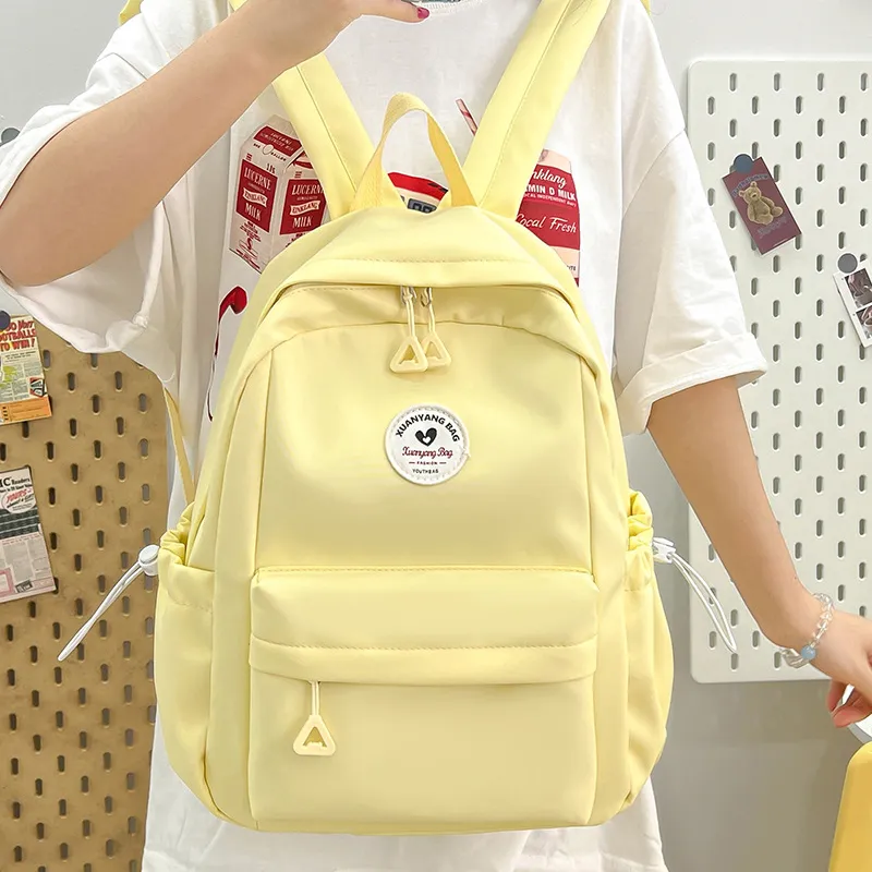 Barang Bear Nylon Fabric Backpack Unisex Multicolor-5