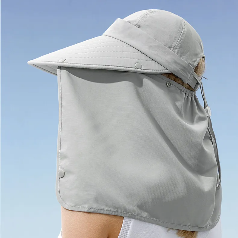 RX UVCUT Polyester Sun Protection Hats Unisex-1
