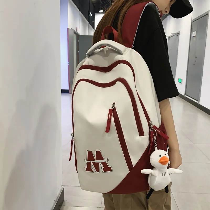 Barang Bear Nylon Backpack Regular Unisex Multicolor-2