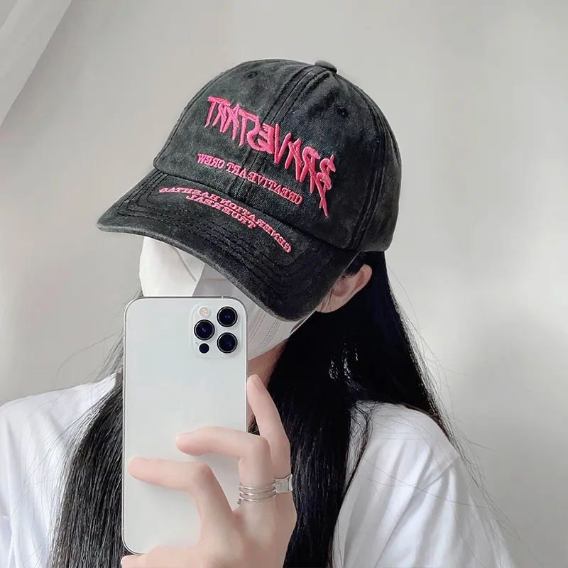 RX UVCUT Cotton Baseball Caps Unisex-1
