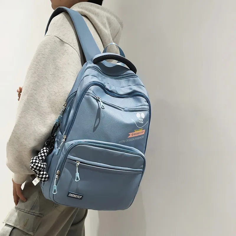 Barang Bear Nylon Backpack Unisex Multicolor-1