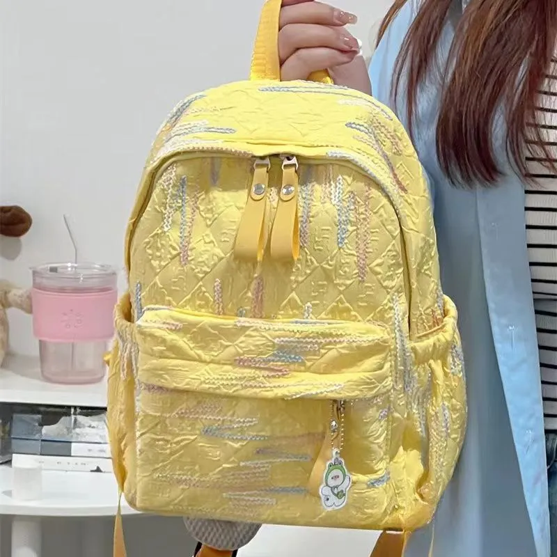 Barang Bear Nylon Backpack Regular Unisex Multicolor-7