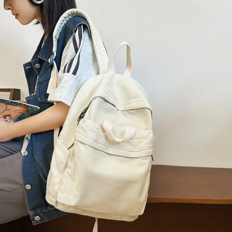 Barang Bear Canvas Backpack Regular Unisex Multicolor-1