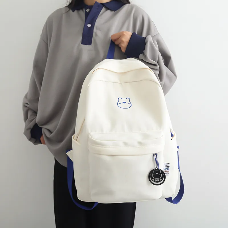 Barang Bear Nylon Backpack Regular Unisex Multicolor-1