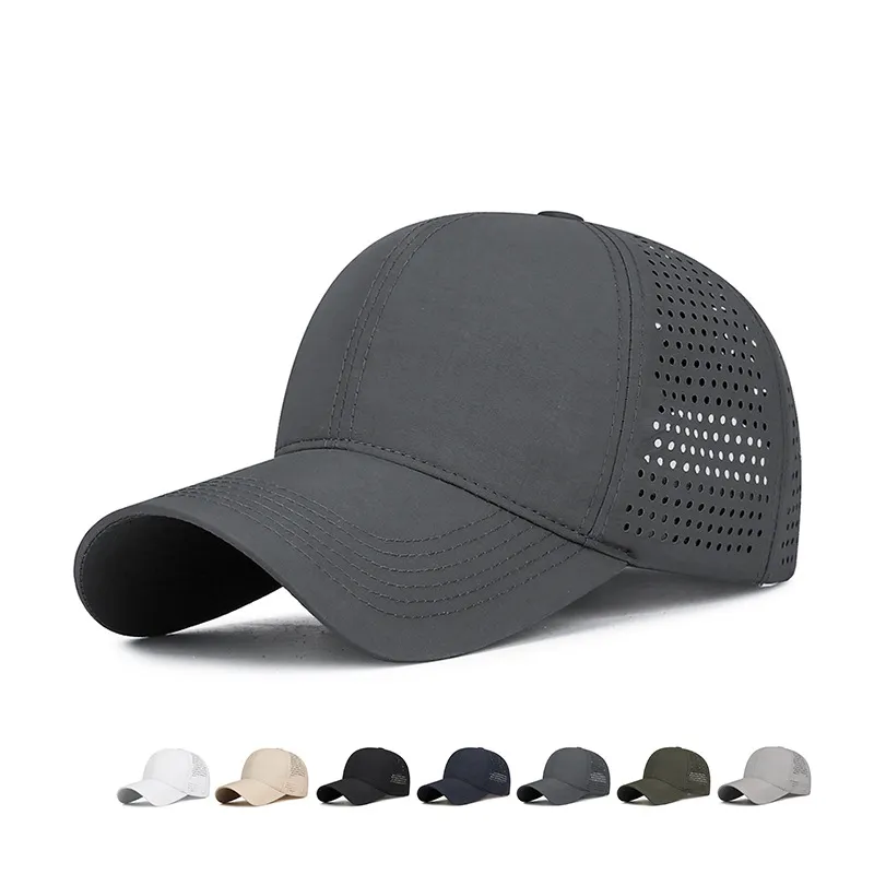 RX UVCUT Polyester Baseball Caps Unisex-1