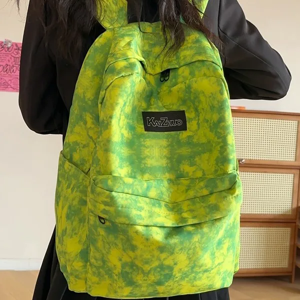 Barang Bear Nylon Backpack Unisex Multicolor-7