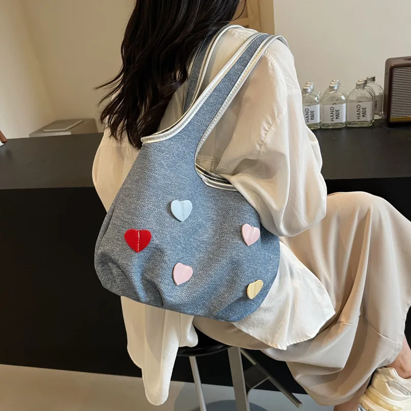 Barang Bear Canvas Tote Bag Shopping Bag Canvas Bag Shoulder Bag Unisex Multicolor-4