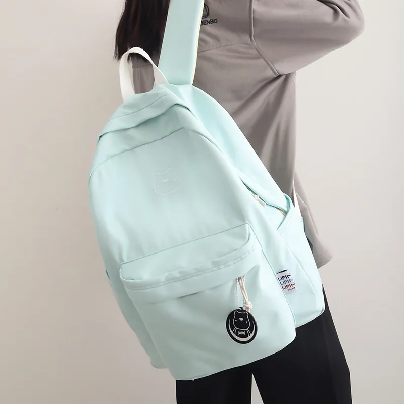 Barang Bear Nylon Backpack Regular Unisex Multicolor-7