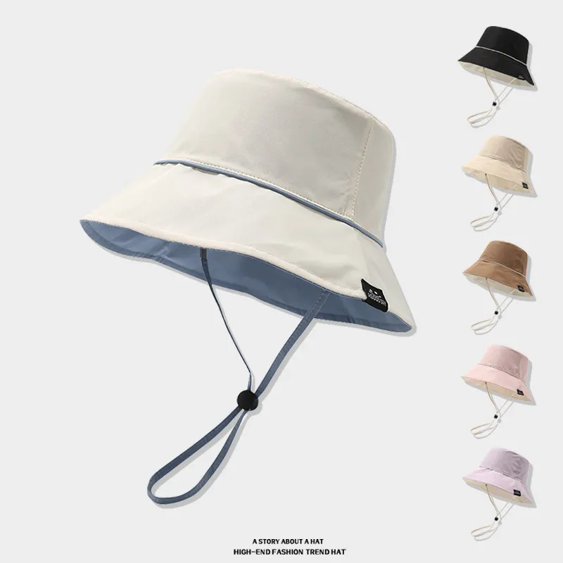 RX UVCUT Polyester Bucket Hats Unisex-1