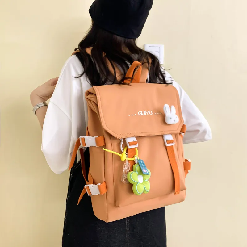 Barang Bear Nylon Backpack Regular Unisex Multicolor-1