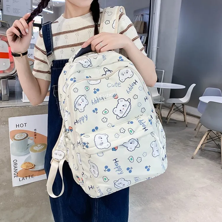 Barang Bear Canvas Backpack Regular Unisex Multicolor-8