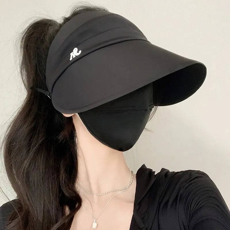 RX UVCUT Polyester Sun Protection Hats Unisex-4