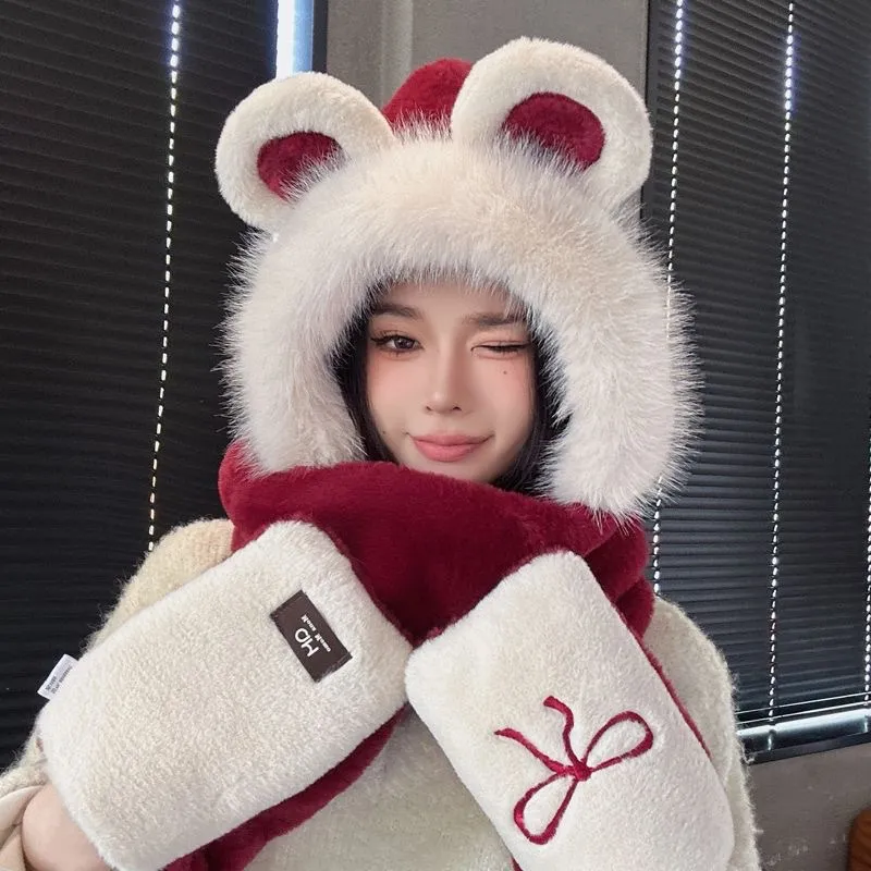 RX UVCUT Polyester Hoods & Plush Hats Unisex-1