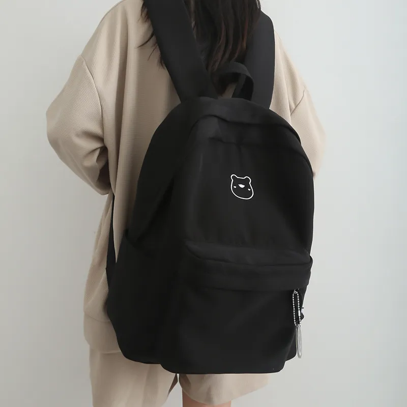 Barang Bear Nylon Backpack Regular Unisex Multicolor-4
