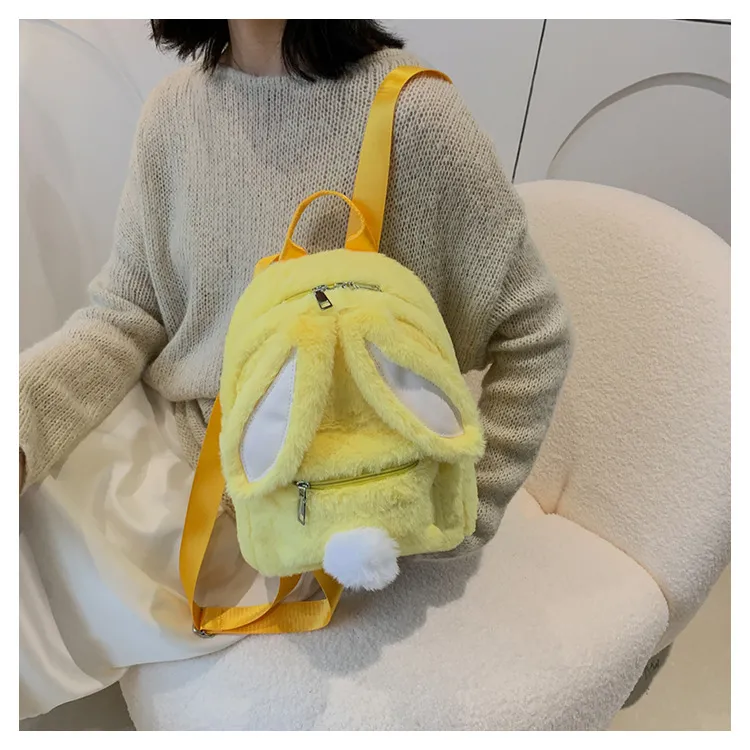 Barang Bear Plush Backpack Regular Unisex Multicolor-6
