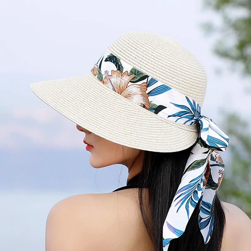 RX UVCUT Straw Woven Sun Protection Hats Women's-1