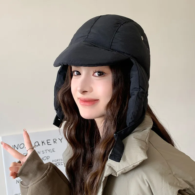 RX UVCUT Polyester Trapper Hats Unisex-9
