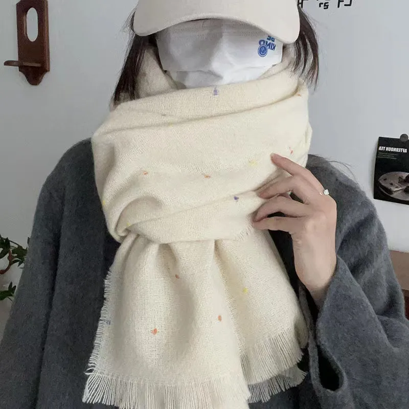 RX UVCUT Knit Scarves Unisex-1