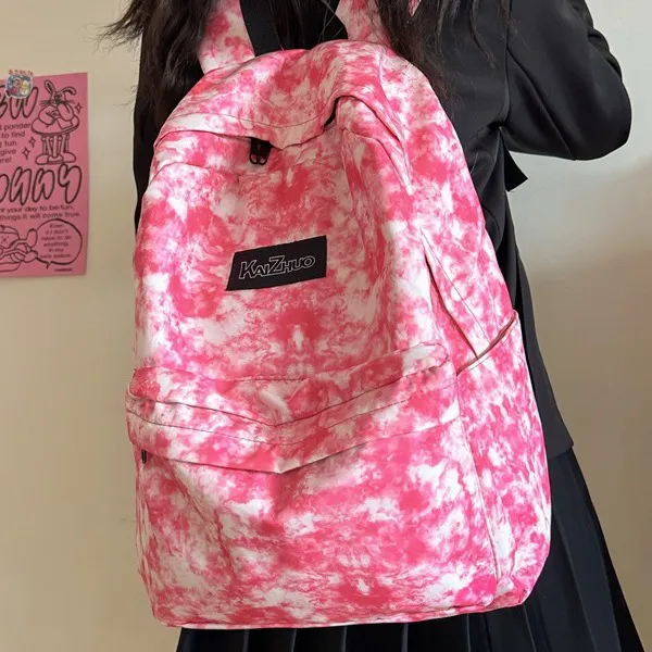 Barang Bear Nylon Backpack Unisex Multicolor-5